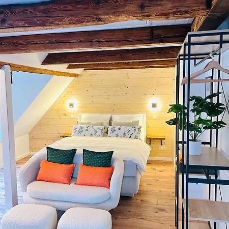 Apartamento Lilienstein, Dachgeschoss-studio Neu 2026 *