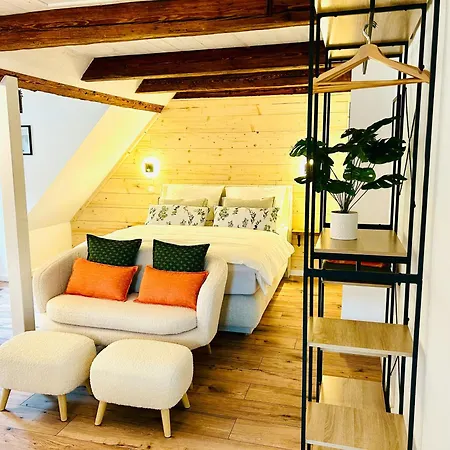 Apartment Lilienstein, Dachgeschoss-studio Neu 2026 Konigstein an der Elbe