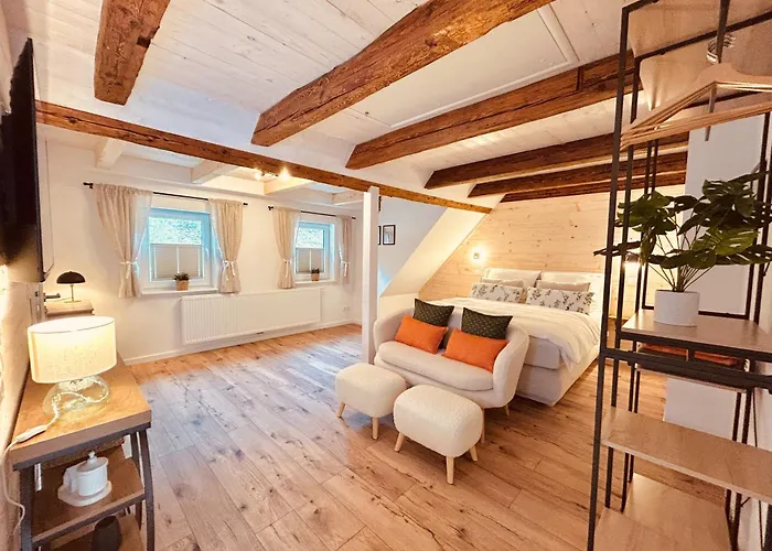 Lilienstein, Dachgeschoss-studio Neu 2026 柯尼希施泰因易北