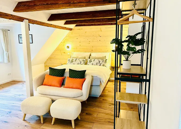 Apartment Lilienstein, Dachgeschoss-studio Neu 2026 Konigstein an der Elbe